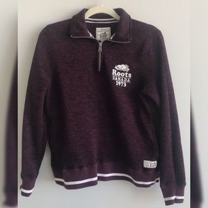 Burgundy 1/4 zip